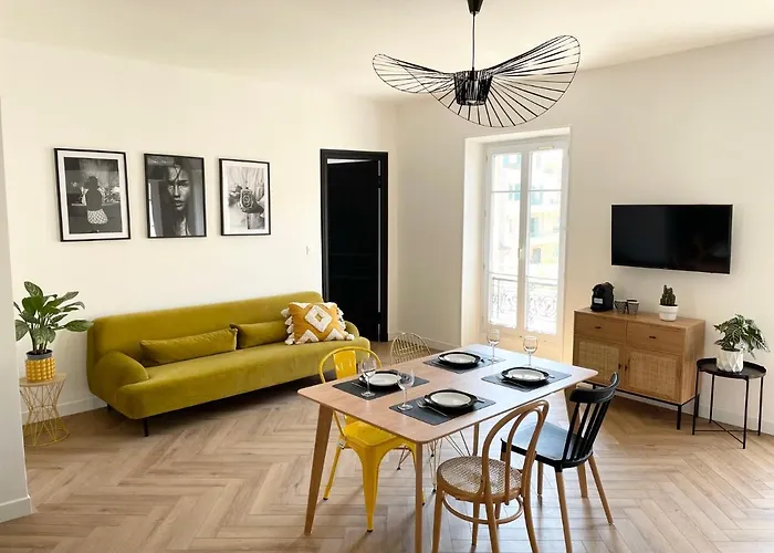 French Riviera Apt - Cosy & Design - 250M Promenade Des Anglais